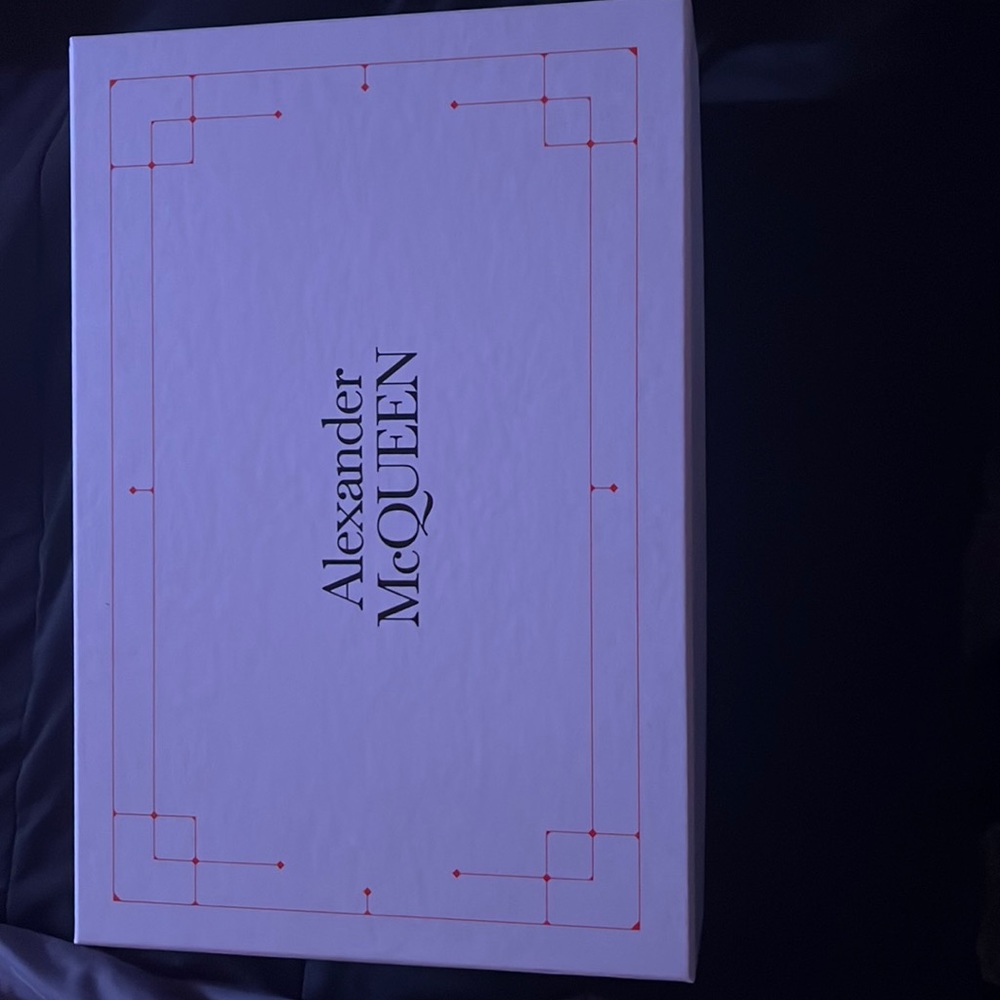 Alexander McQueens worn once in original box size 41.5